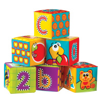 Playgro - Měkké kostky