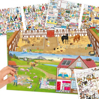 Sešit se samolepkami – Farma