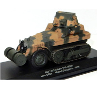 Model vojenského vozidla AMC Schneider P16 - 1:43