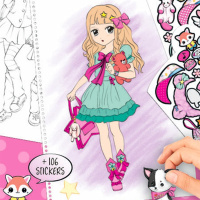Top Model – Skicák se samolepkami