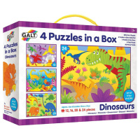 Puzzle v boxu - Dinosauři