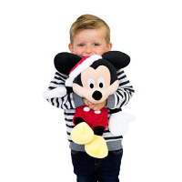 Vánoční plyšový Mickey Mouse 45 cm