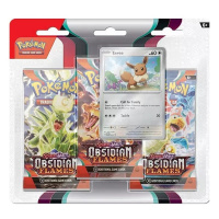 Pokémon Tcg: Sv03 Obsidian Flames - 3 Blister Booster