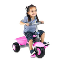 TŘÍKOLKA SMART-TRIKE 3 V 1 - SPORT- RŮŽOVÁ