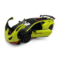 RC - Lamborghini Huracán STO 1:14 Zelené