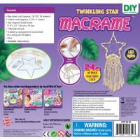 Makramé – Svítící hvězda
