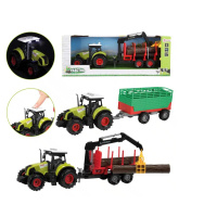 Traktor s přívěsem