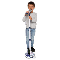 Elektronický mikrofon se stojanem