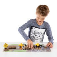 Staveniště s modelovacím pískem