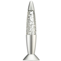 Lampa s třpytkami