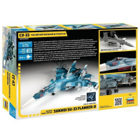 Model letadlo 7297 - Sukhoi SU-33 Flanker-D 1:72