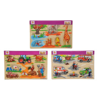 Dřevěné puzzle