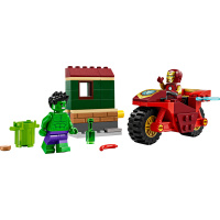 76287 Lego Marvel – Iron Man s motorkou a Hulk