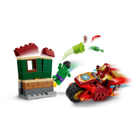 76287 Lego Marvel – Iron Man s motorkou a Hulk