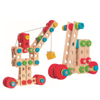 Stavebnice Woody "Constructor" 140 dílů