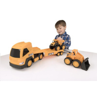 Transportér těžké techniky JCB