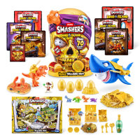 Smashers Dino Island – Zlatý poklad Oranžový Dinosaurus