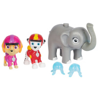Paw Patrol - Marshall, Skye a Slon