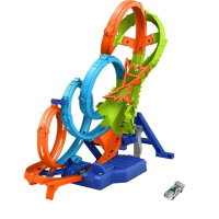 Hot Wheels – Dráha se čtyřmi smyčkami