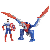 Marvel Mechasaurus – Captain America a Redwing