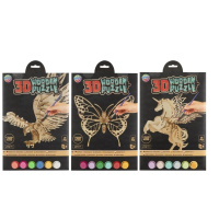 3D dřevěné puzzle