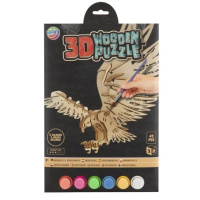 3D dřevěné puzzle