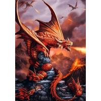 Puzzle 1000 – Ohnivý drak