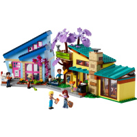 42620 Lego Friends – Rodinné domy Ollyho a Paisley
