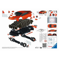 3D Puzzle – Lamborgini Huracán EVO