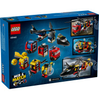 60462 Lego City – Remix: Helikoptéra, hasičský vůz a ponorka