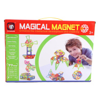 Magnetická stavebnice 77 ks