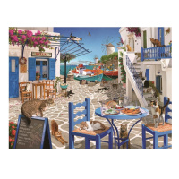 Puzzle 1500 - Kočky na Mykonosu