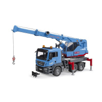 Bruder – Vozidlo Man s jeřábem TC 8500