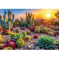 Puzzle 1000 – Pouštní květiny