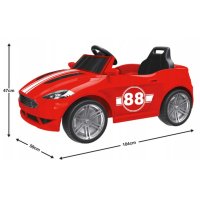 Evo – Elektrické auto červené