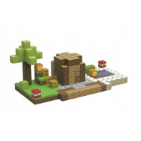 Pixel Magnet stavebnice - Magnetické kostky 192 ks