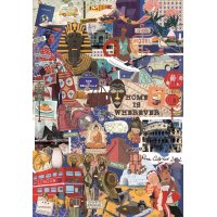 Puzzle 1000 - Cestování a kultura