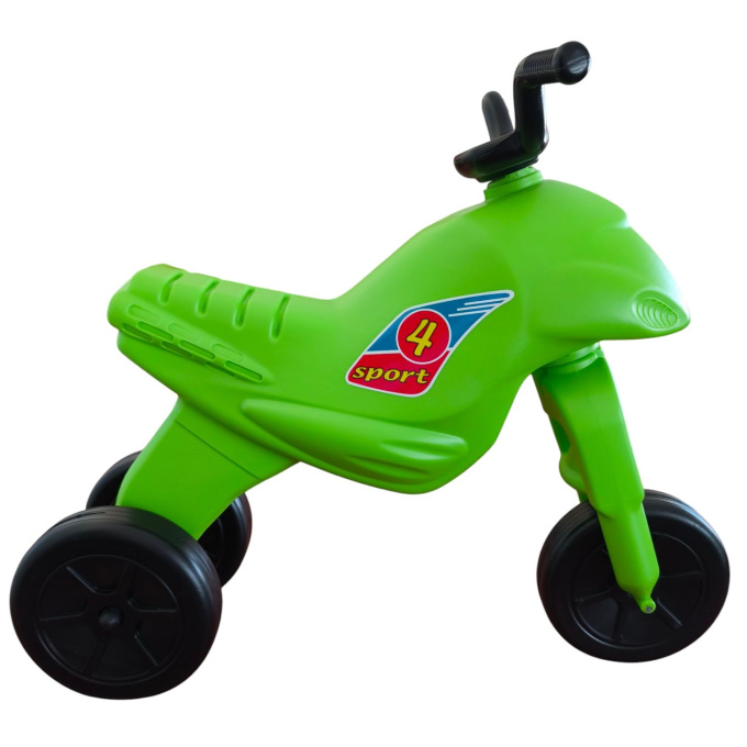 Odrážedlo - Motorka Zelená