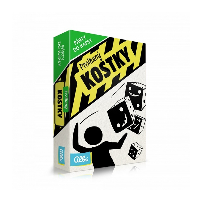 Párty do kapsy Prolhaný Kostky