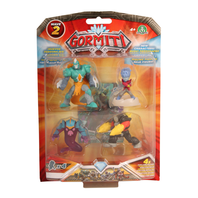 Gormiti Wave 2 - Figurky Lord Trytion,ikor, Shadow Trooper, Hurik