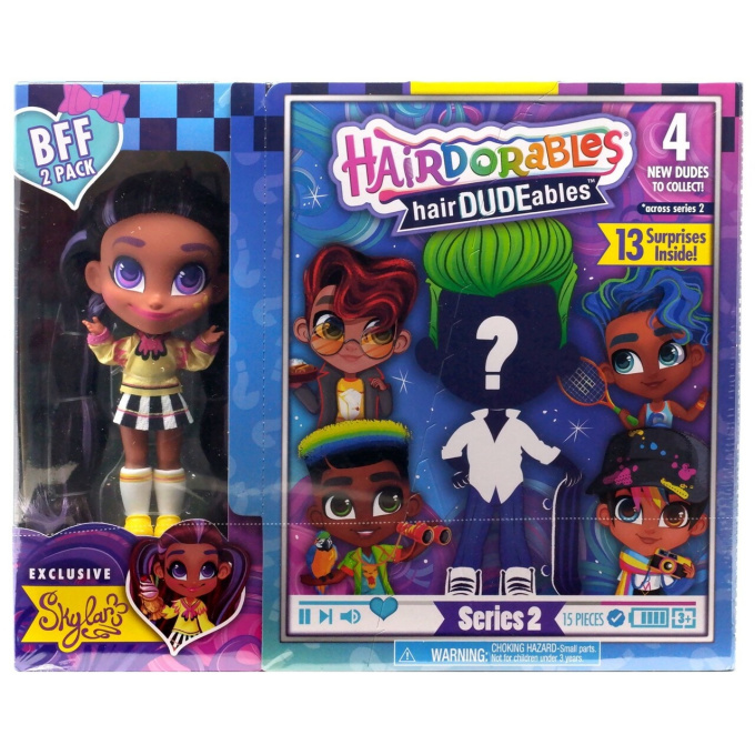 Hairdorables – Panenky s doplňky Skylar