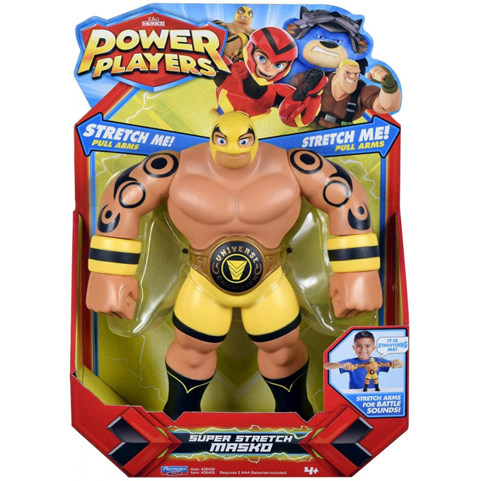 Power Players – Interaktivní figurka Stretch Masko