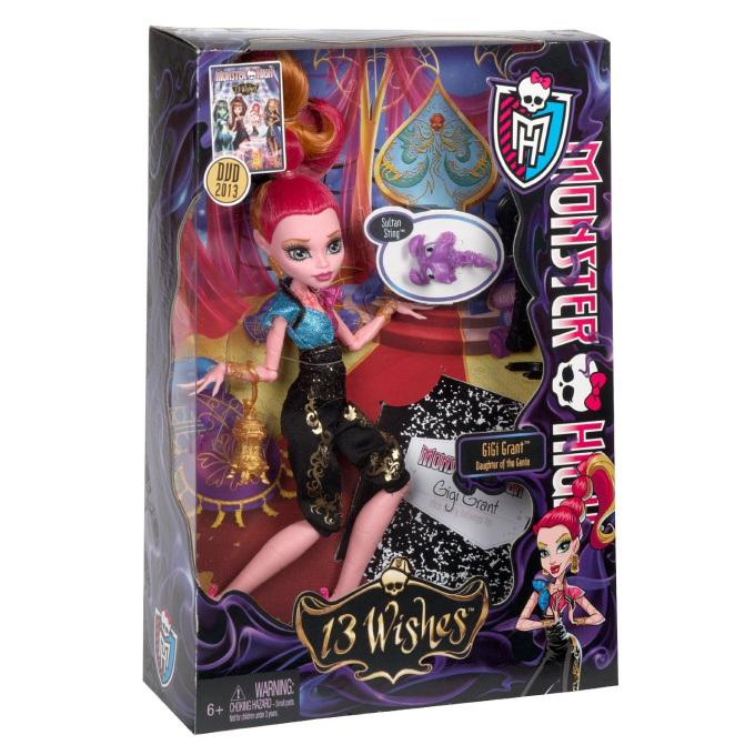 Monster High - 13 přání Gigi Grant