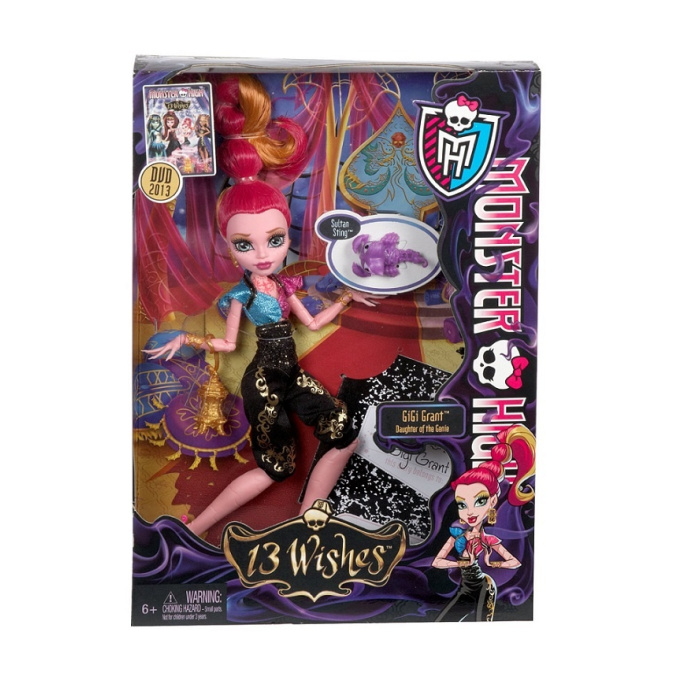 Monster High - 13 přání Gigi Grant