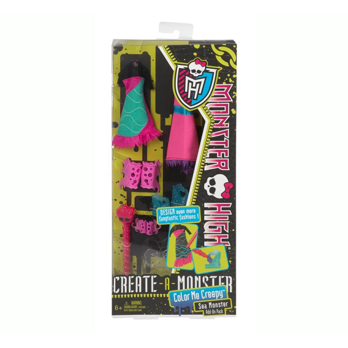 Monster High - Kreativní šaty