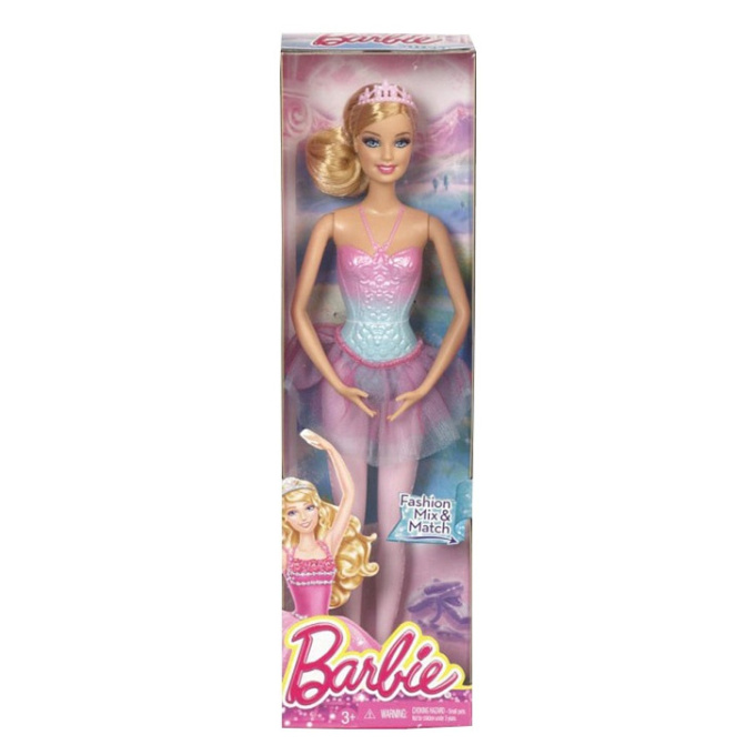 Barbie baletka Černovláska