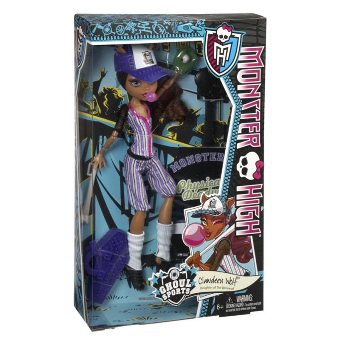 Monster High - Příšerka sportovkyně Clawdeen Wolf