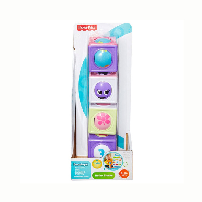Fisher-Price - Stavební kostky s kuličkou CBL32