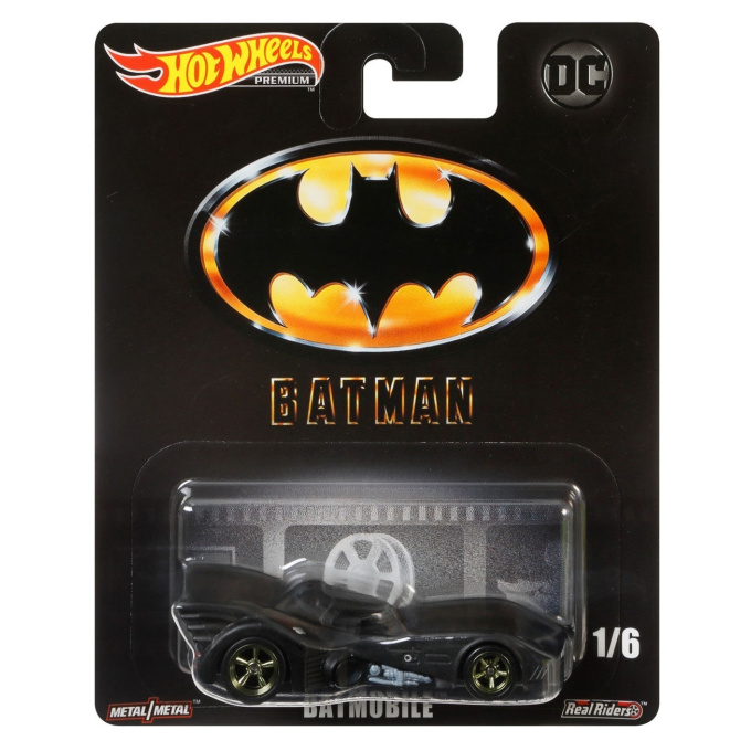 Hot Wheels - Vozidla 1:64 Batmobile