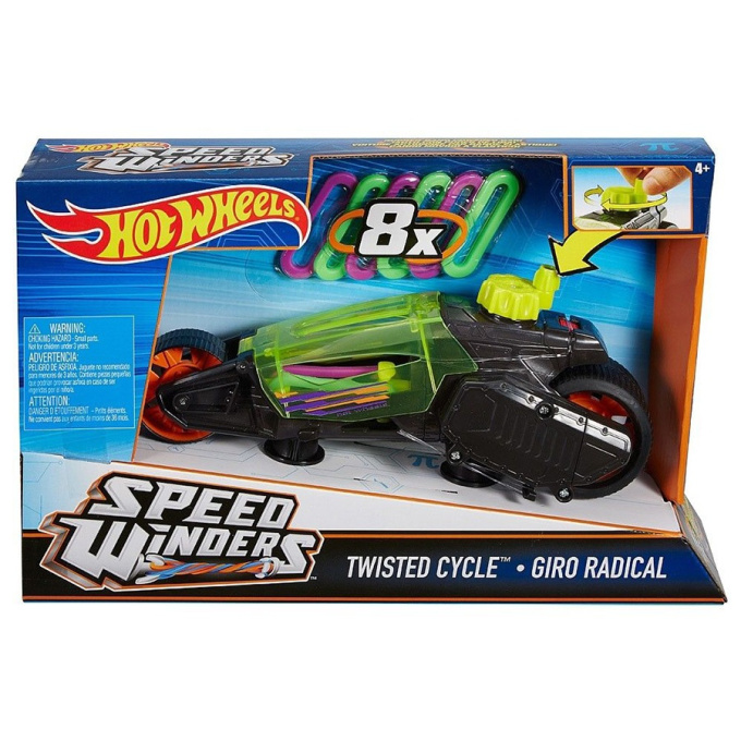Hot Wheels - Speed Winders Twister Zelená